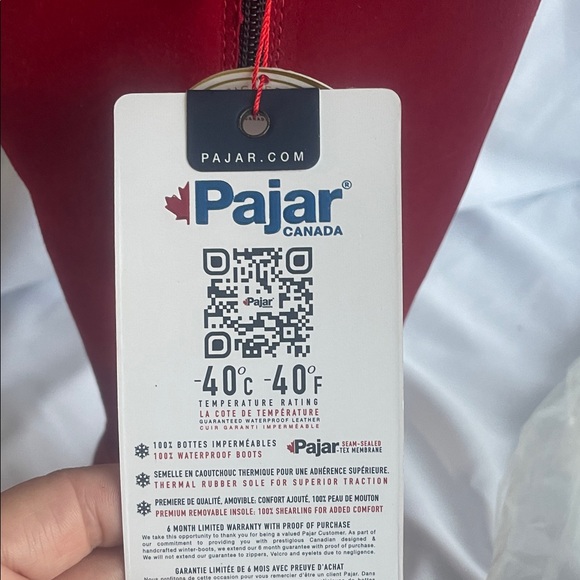 Brand new Pajar Canada Crimson winter boots - fauxfur lined - Picture 5 of 6